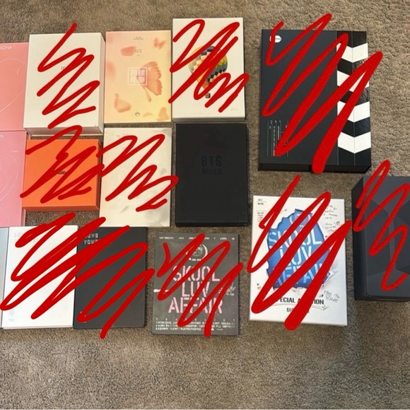BTS Albums - 5 Left - CAN BE SOLD SEPARATELY IF YOU DONT WANT THE WHOLE THING - Picture 2 of 12